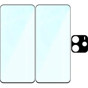 Kup Bizon Edge 2 Pack 2x tvrzené sklo + ochrana objektivu Xiaomi Redmi Note 14 5G - BIZ9411 - {ean13} - Sklep Home Screen