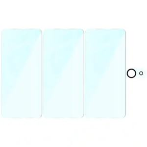 Kup 3x szkło na ekran + szkło na aparat Bizon Glass Clear 2 Pack do Apple iPhone 16e - BIZ9412 - {ean13} - Sklep Home Screen