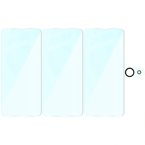 Kup Bizon Glas Klar 2er-Pack 3x gehärtetes Glas + Linsenschutz für Apple iPhone 16e - BIZ9412 - {ean13} - Sklep Home Screen