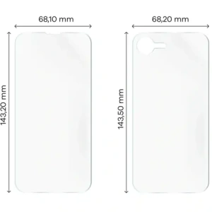 Kup Folia hydrożelowa na tył i przód Bizon Glass Hydrogel Pack do Apple iPhone 16e - BIZ9413 - {ean13} - Sklep Home Screen