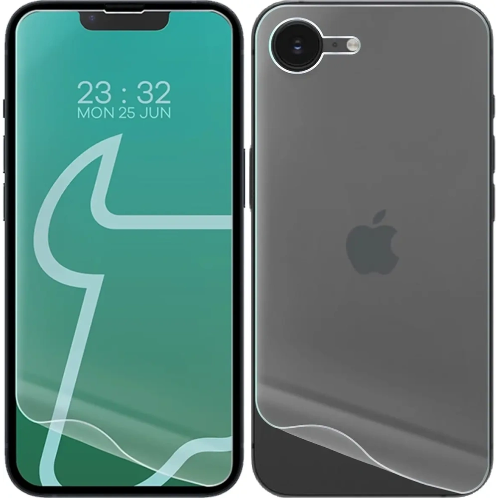 Folia hydrożelowa na tył i przód Bizon Glass Hydrogel Pack do Apple iPhone 16e