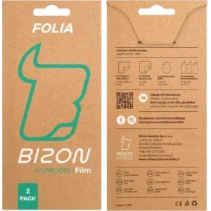 Kup Folia hydrożelowa na tył i przód Bizon Glass Hydrogel Pack do Apple iPhone 16e - BIZ9413 - {ean13} - Sklep Home Screen