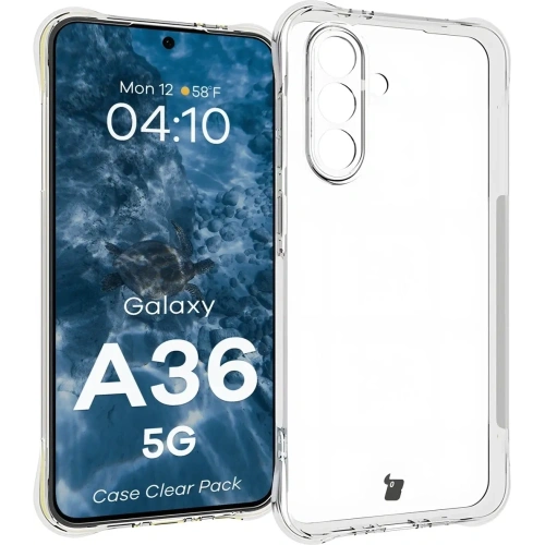 Kup Bizon Case Clear Pack Hülle + 2x Displayschutzglas für Samsung Galaxy A36 5G - BIZ9414 - {ean13} - Sklep Home Screen
