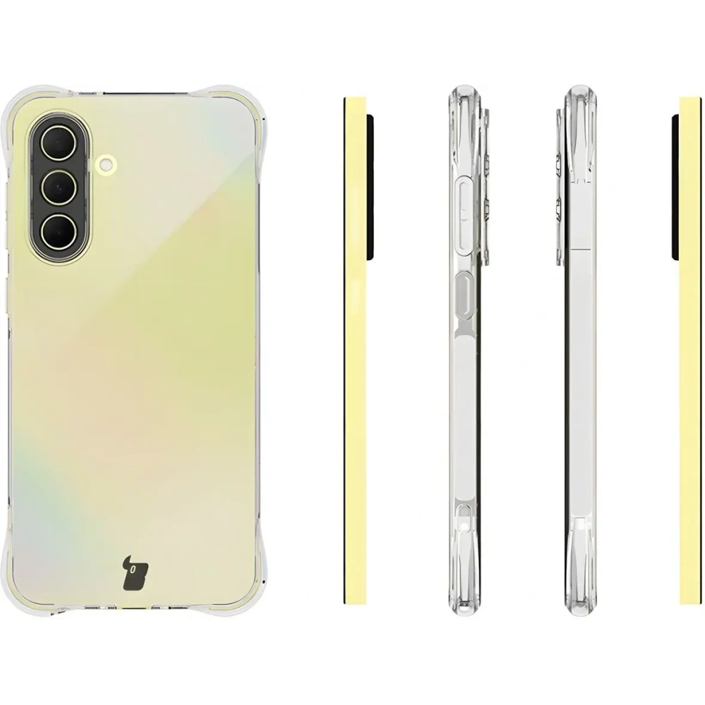 Etui + 2x szkło na ekran Bizon Case Clear Pack do Samsung Galaxy A36 5G