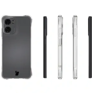 Buy Bizon Case Clear Pack case + 2x screen glass Motorola Moto E15 - BIZ9415 - {ean13} - Home Screen Store Europe