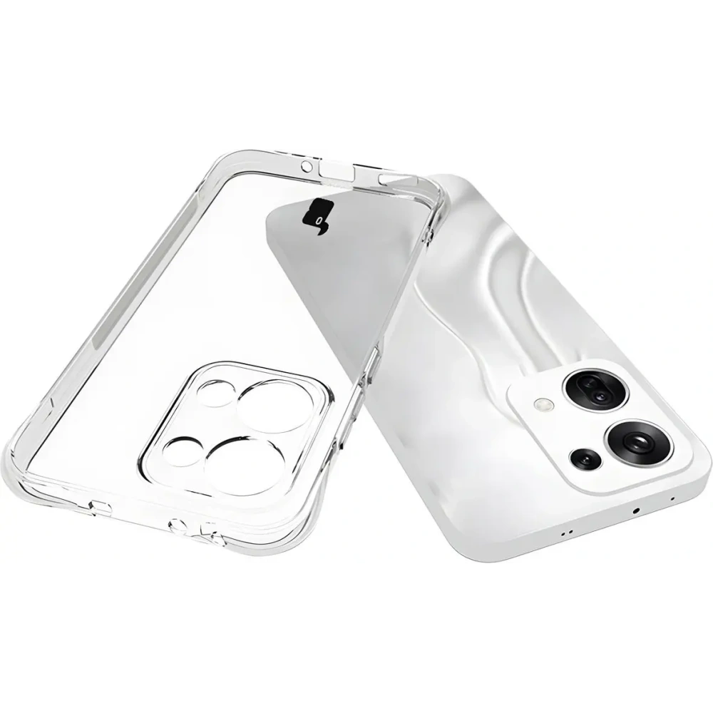 Etui + 2x szkło na ekran Bizon Case Clear Pack do Oppo Reno13