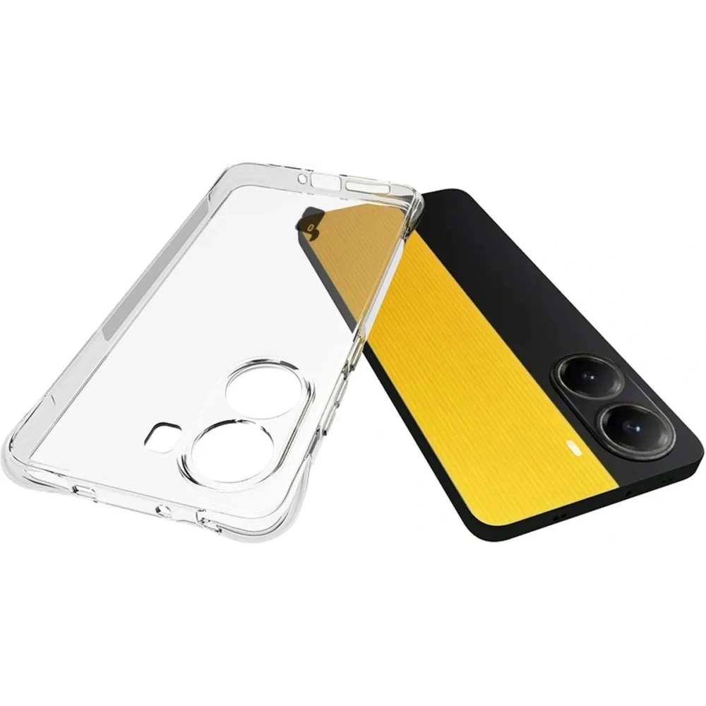 Etui + 2x szkło na ekran Bizon Case Clear Pack do Xiaomi POCO X7 Pro