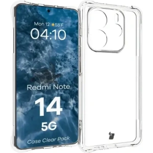 Kup Bizon Case Clear Pack carcasă + 2x sticlă de protecție Xiaomi Redmi Note 14 5G - BIZ9418 - {ean13} - Sklep Home Screen