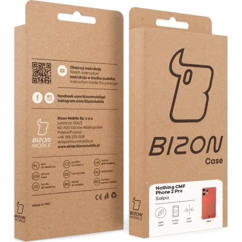 Kup Elastyczne etui Bizon Case Salpa do Nothing CMF Phone 2 Pro przezroczyste - BIZ9419 - {ean13} - Sklep Home Screen