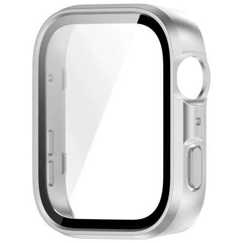 Kup Etui ze szkłem do zegarka Bizon Case+Glass Watch do Huawei Watch Fit 4 satynowo srebrne - BIZ9421 - {ean13} - Sklep Home Screen