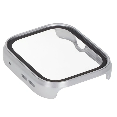Kup Bizon Case+Glass hodinky Huawei Watch Fit 4 saténově stříbrné - BIZ9421 - {ean13} - Sklep Home Screen