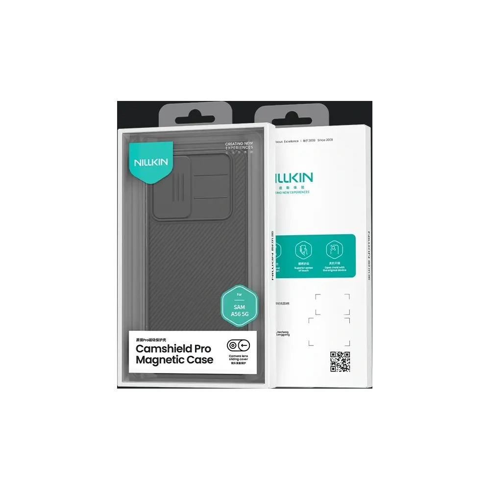 Etui Nillkin Camshield Pro Magnetic Samsung A56 5G, Black / Czarny