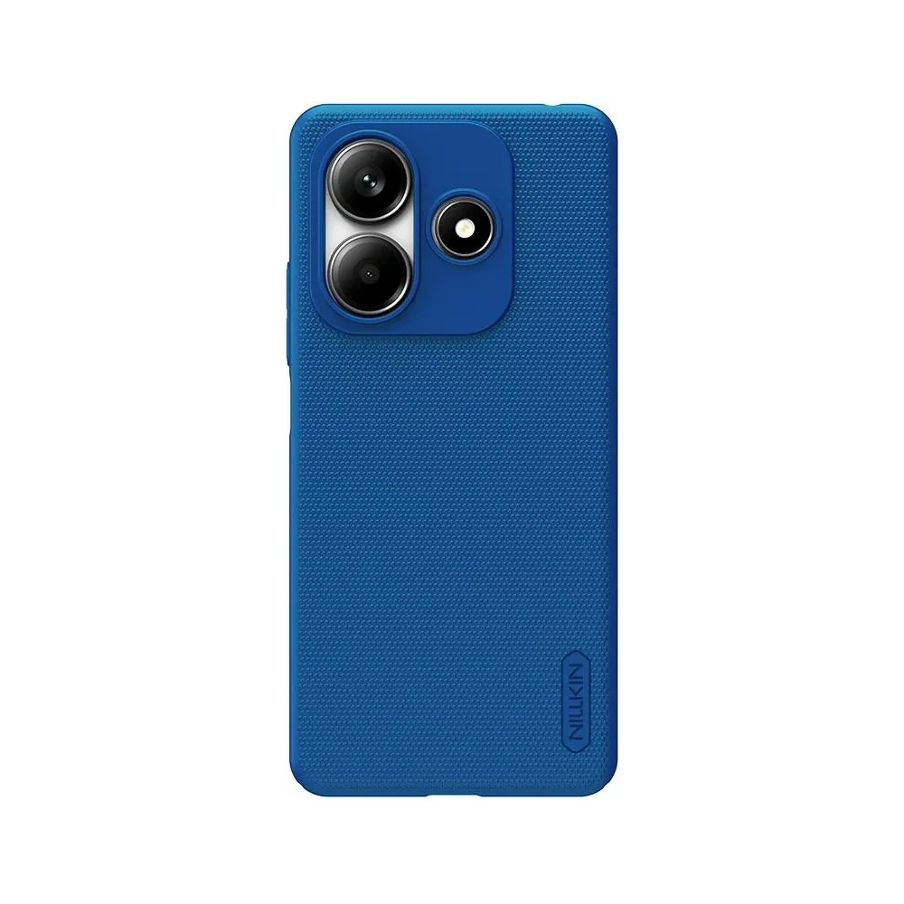 Etui Nillkin Super Frosted Shield Xiaomi Redmi Note 14 5G, Peacock Blue / Niebieski