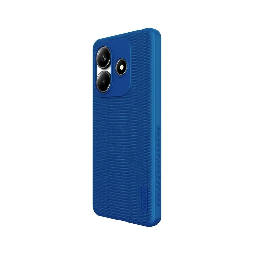 Etui Nillkin Super Frosted Shield Xiaomi Redmi Note 14 5G, Peacock Blue / Niebieski