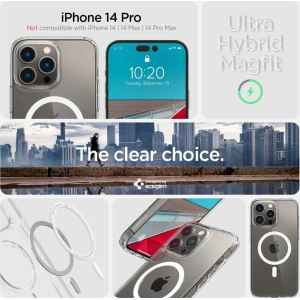 Kup [CR] Etui Spigen Ultra Hybrid Mag MagSafe Apple iPhone 14 Pro White - OT-900 - {ean13} - Sklep Home Screen