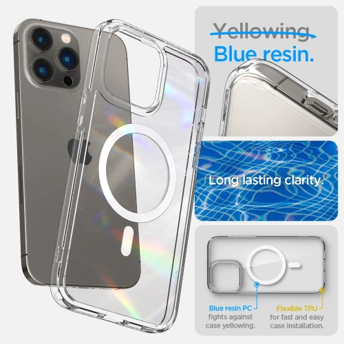 Buy [CR] Spigen Ultra Hybrid Mag MagSafe Case for Apple iPhone 14 Pro White - OT-900 - {ean13} - Home Screen Store Europe