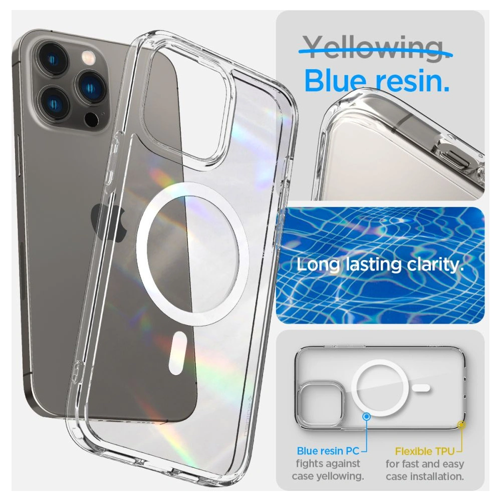 [CR] Etui Spigen Ultra Hybrid Mag MagSafe Apple iPhone 14 Pro White