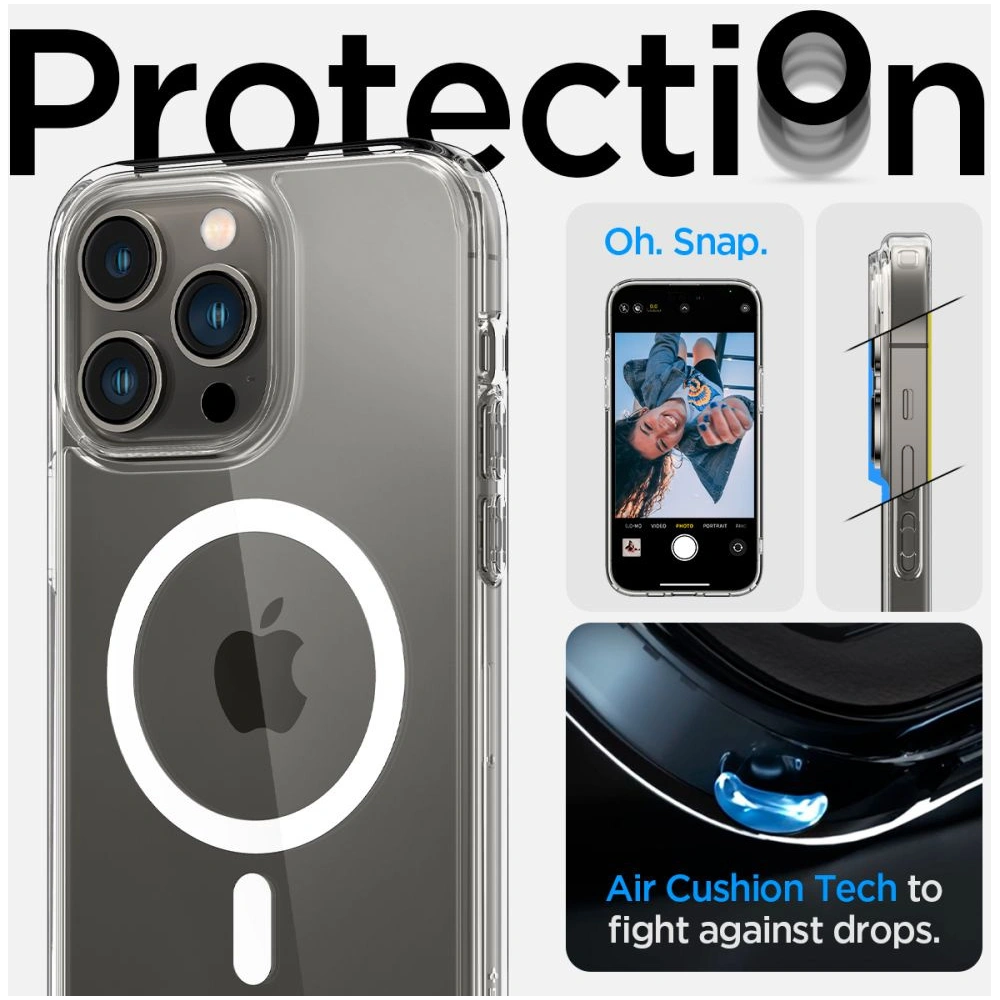 [CR] Etui Spigen Ultra Hybrid Mag MagSafe Apple iPhone 14 Pro White