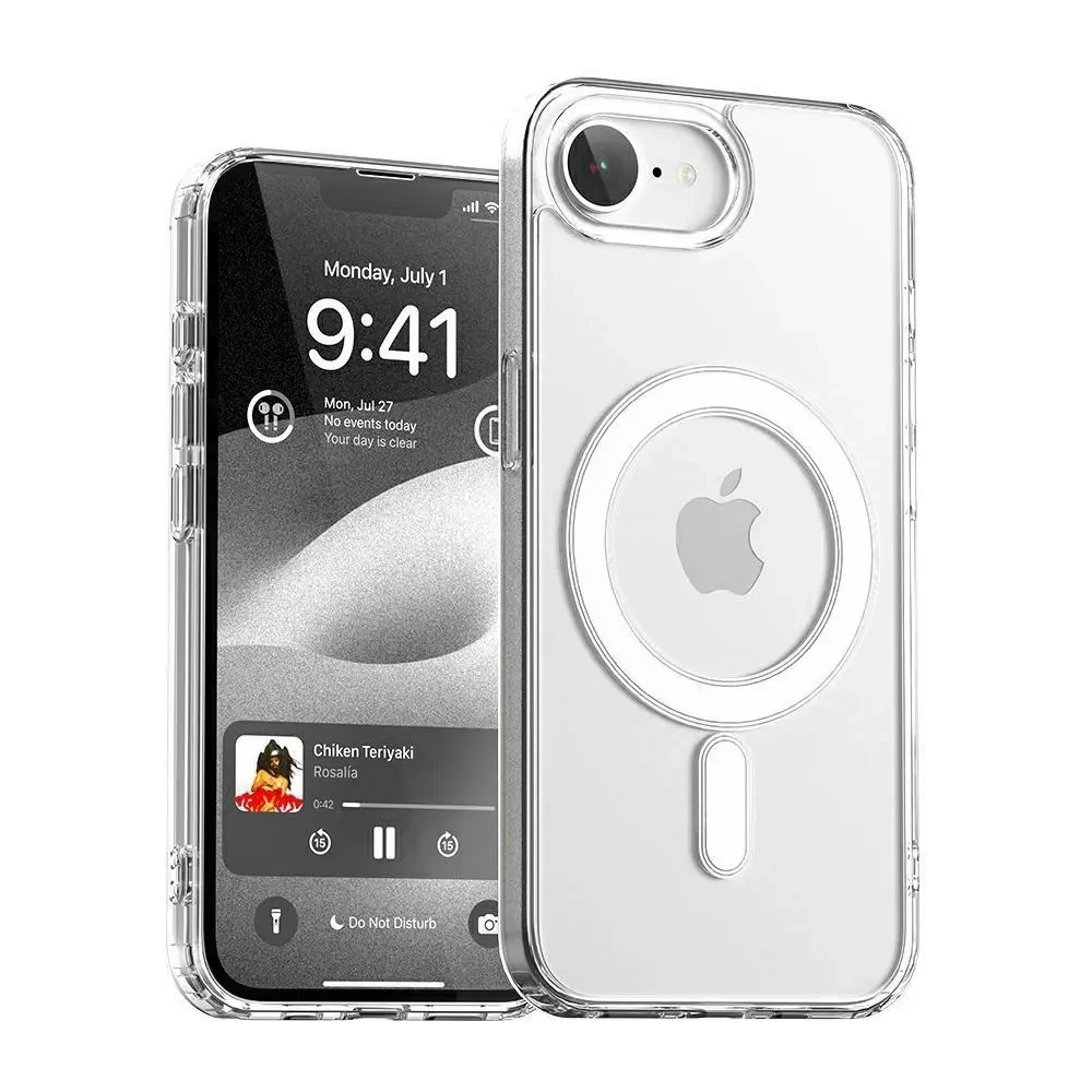 Etui Mercury MagSafe Jelhard do Apple iPhone 16e przezroczysty