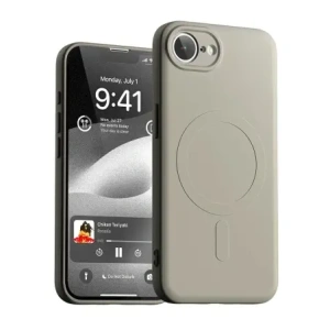 Buy Mercury Semi-Silicone MagSafe Case Apple iPhone 16e stone - MCR9 - {ean13} - Home Screen Store Europe