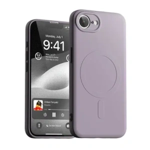 Etui Mercury Semi-Silicone MagSafe do Apple iPhone 16e lawendowy