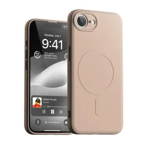 Buy Mercury Semi-Silicone MagSafe Case Apple iPhone 16e pink sandy - MCR13 - {ean13} - Home Screen Store Europe