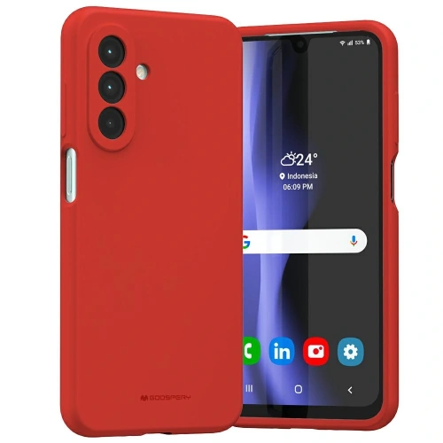 Kup Mercury Silikonhülle Samsung Galaxy A26 rot - MCR24 - {ean13} - Sklep Home Screen