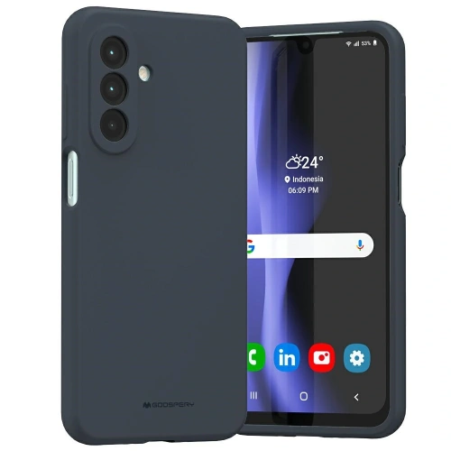 Kup Husă din silicon Mercury pentru Samsung Galaxy A26, albastru marin - MCR26 - {ean13} - Sklep Home Screen