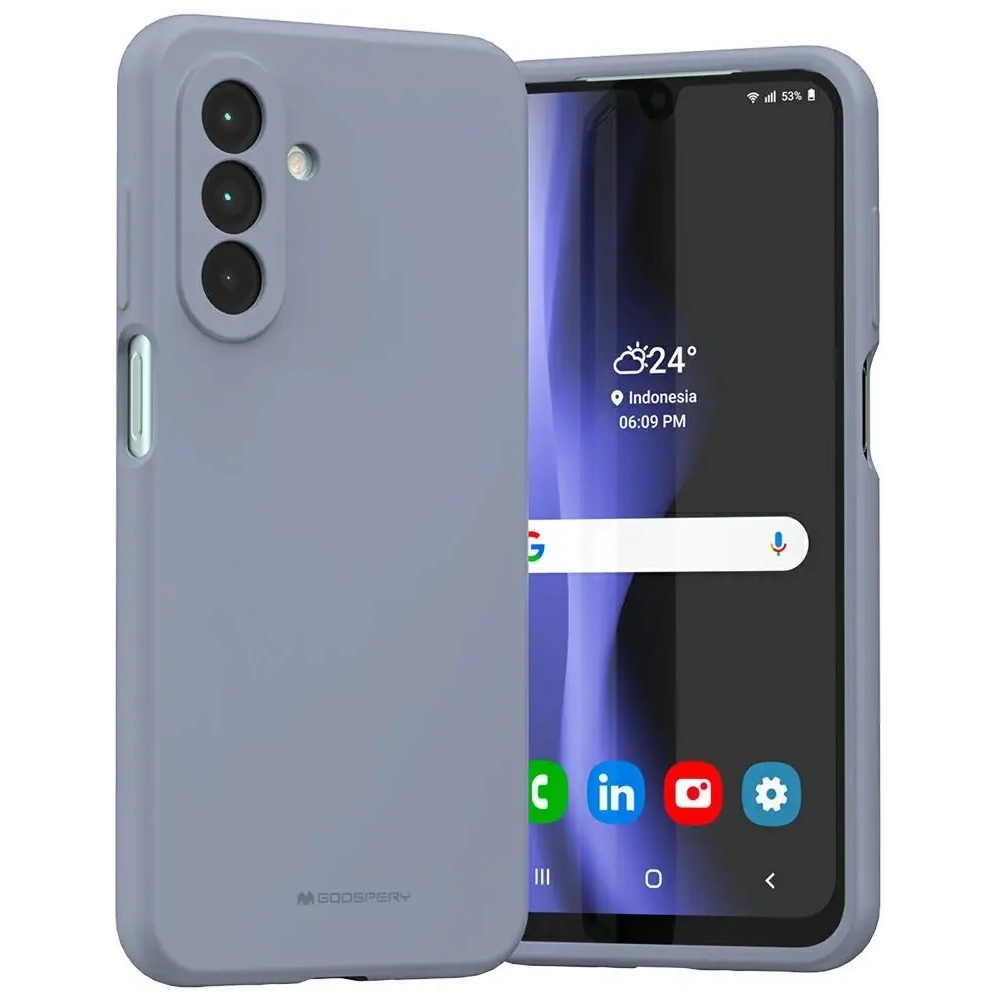 Etui Mercury Silicone do Samsung Galaxy A26 lawendowy