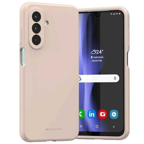 Kup Mercury Silikonhülle Samsung Galaxy A26 rosa sandig - MCR29 - {ean13} - Sklep Home Screen