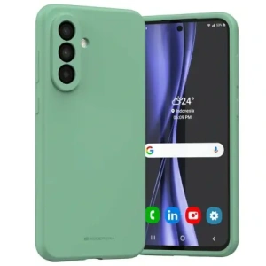 Buy Mercury Silicone Case Samsung Galaxy A56 green - MCR46 - {ean13} - Home Screen Store Europe