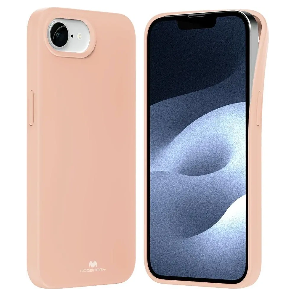 Etui Mercury Soft do Apple iPhone 16e różowo-piaskowy