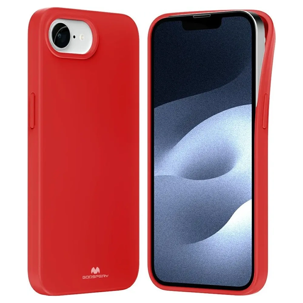 Etui Mercury Soft do Apple iPhone 16e czerwony