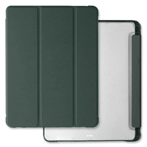 Kup Carcasa transparentă Mercury pentru Apple iPad Pro 11" 2024, verde închis - MCR98 - {ean13} - Sklep Home Screen