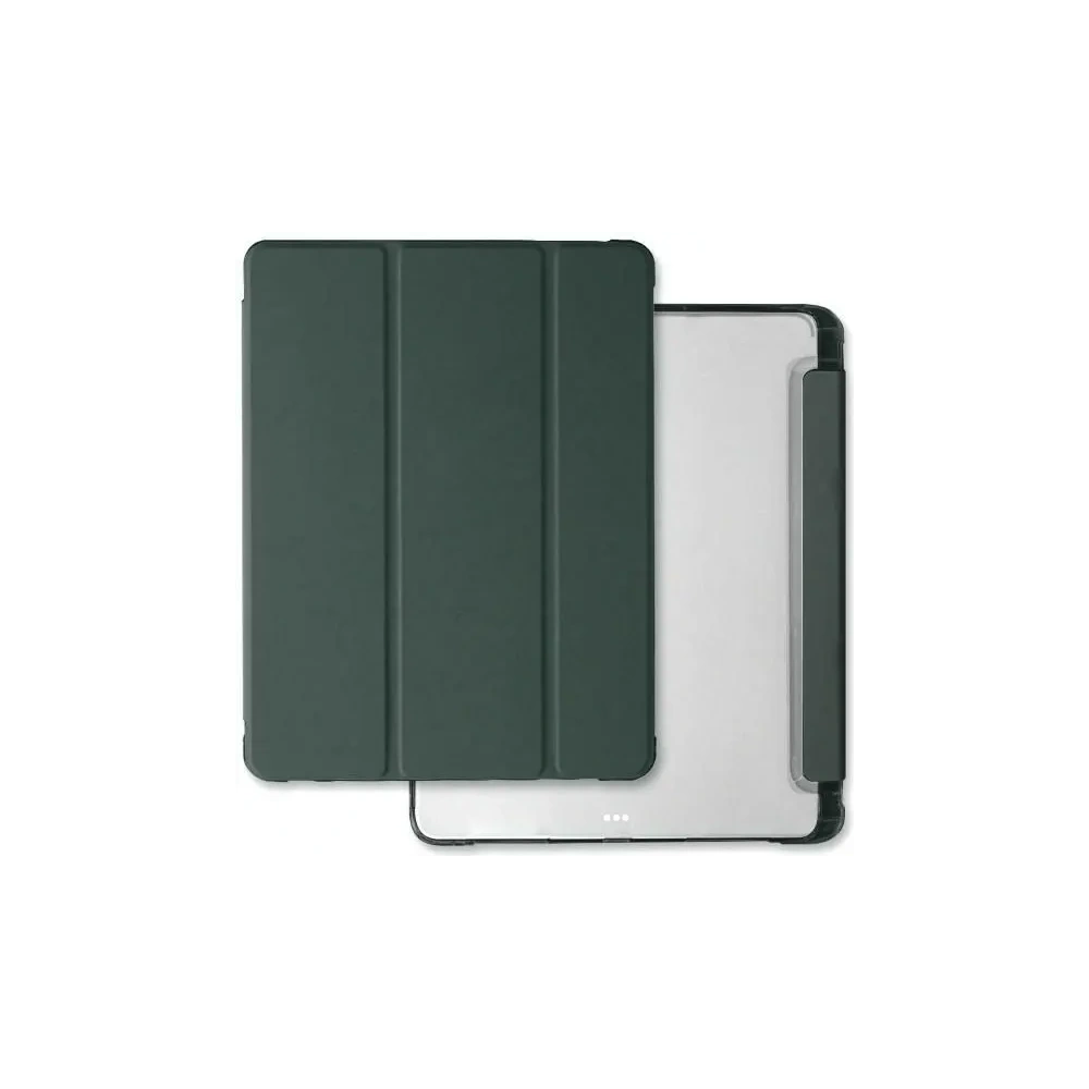 Etui Mercury Clear Back Cover do Apple iPad Pro 11" 2024 ciemnozielony