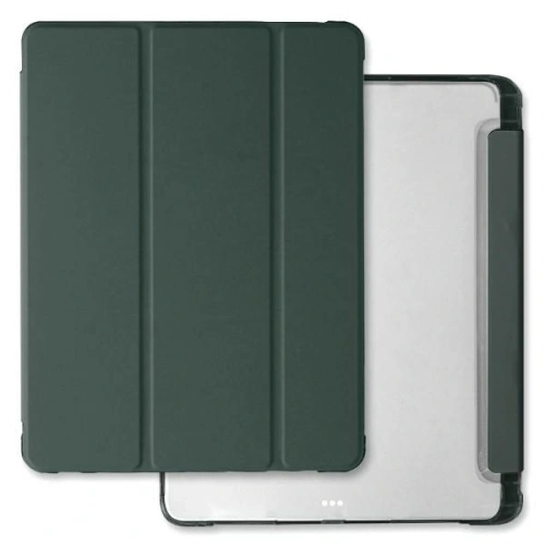 Kup Carcasa transparentă Mercury pentru Apple iPad Pro 13" 2024 verde închis - MCR103 - {ean13} - Sklep Home Screen