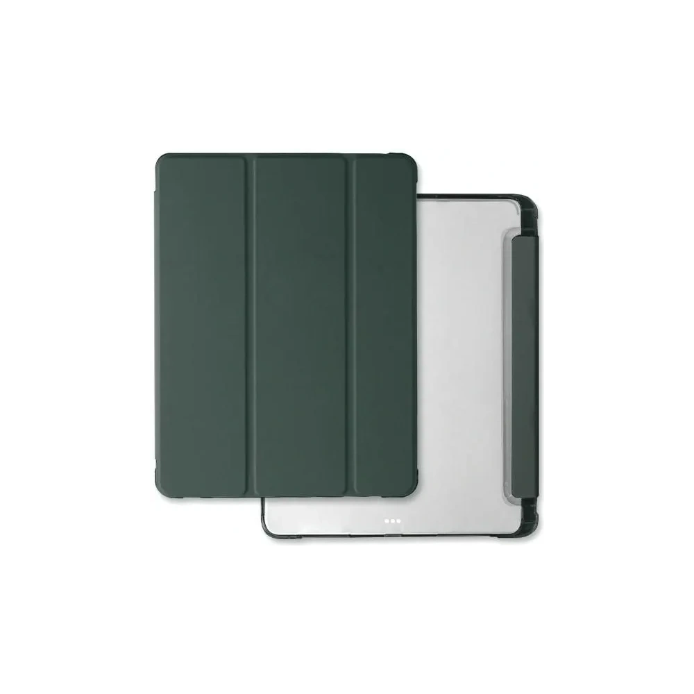 Etui Mercury Clear Back Cover do Apple iPad Pro 13" 2024 ciemnozielony