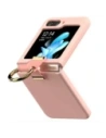 Mercury Arany Gyűrű Tok Samsung Galaxy Flip6 rózsaszín