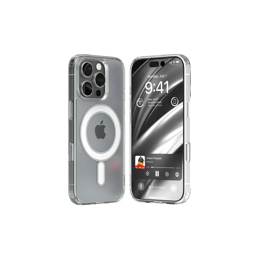 Etui Mercury MagSafe Jelhard do Apple iPhone 16 Pro przezroczysty