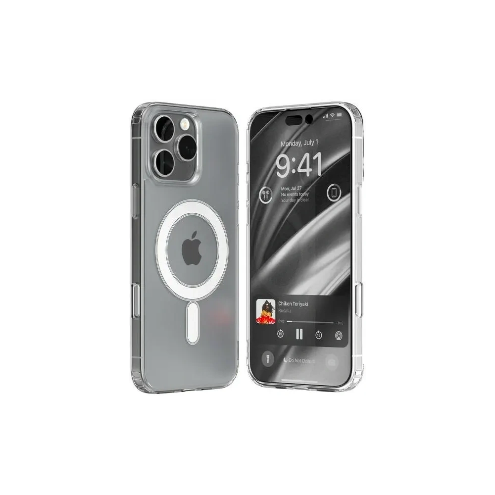 Etui Mercury MagSafe Jelhard do Apple iPhone 16 Pro Max przezroczysty