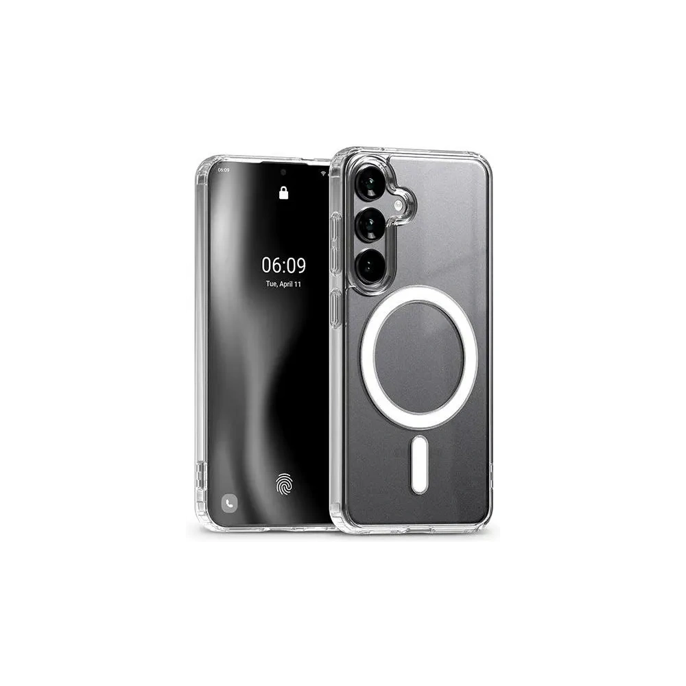 Etui Mercury MagSafe Jelhard do Samsung Galaxy S24 przezroczysty