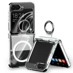 Etui Mercury MagSafe Pro Ring do Samsung Galaxy Flip6 przezroczyste