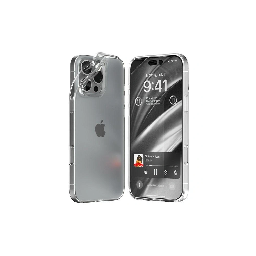 Etui Mercury Jelly Clear do Apple iPhone 16 Pro Max przezroczysty