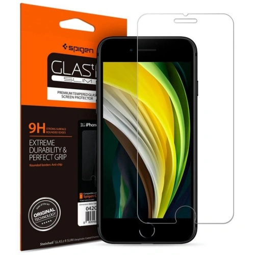Kup Sticlă temperată Spigen GLAS.tR Slim Apple iPhone SE 2022/SE 2020/8/7 - SPN1159 - {ean13} - Sklep Home Screen