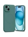 Carcasa Semi-Siliconă Mercury MagSafe pentru Apple iPhone 15 verde