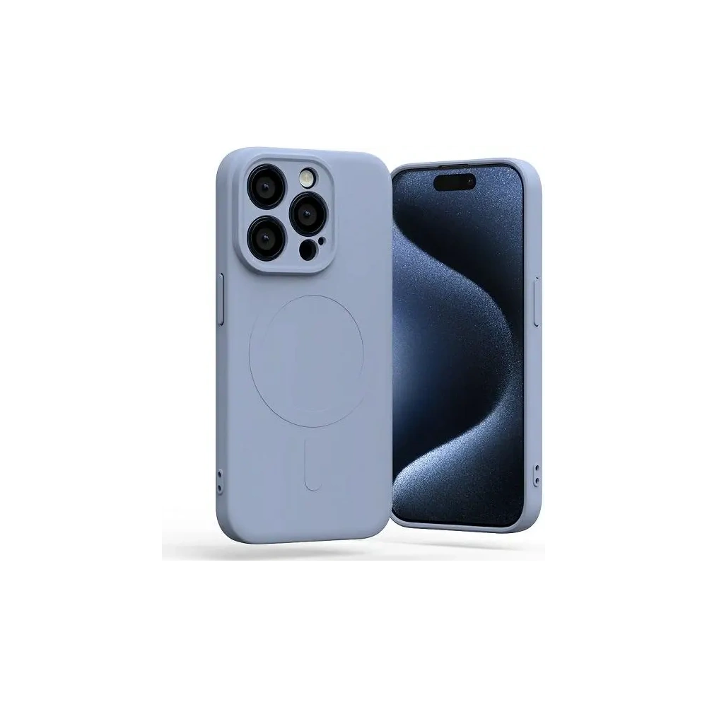 Etui Mercury MagSafe Semi-Silicone do Apple iPhone 15 Pro lawenda