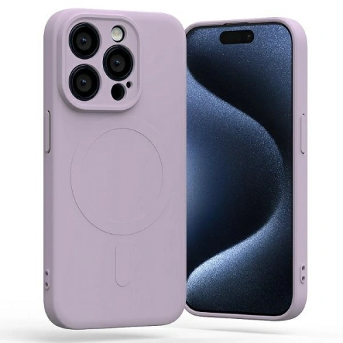 Kup Husa Semi-Siliconă Mercury MagSafe pentru Apple iPhone 15 Pro violet liliac - MCR203 - {ean13} - Sklep Home Screen