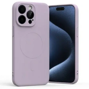 Buy Mercury MagSafe Semi-Silicone Case Apple iPhone 15 Pro Max lilac purple - MCR209 - {ean13} - Home Screen Store Europe
