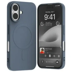 Buy Mercury MagSafe Semi-Silicone Case Apple iPhone 16 navy blue - MCR213 - {ean13} - Home Screen Store Europe