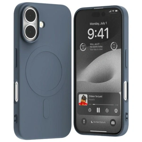 Buy Mercury MagSafe Semi-Silicone Case Apple iPhone 16 navy blue - MCR213 - {ean13} - Home Screen Store Europe